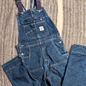 Carhartt Denim Bib Overalls